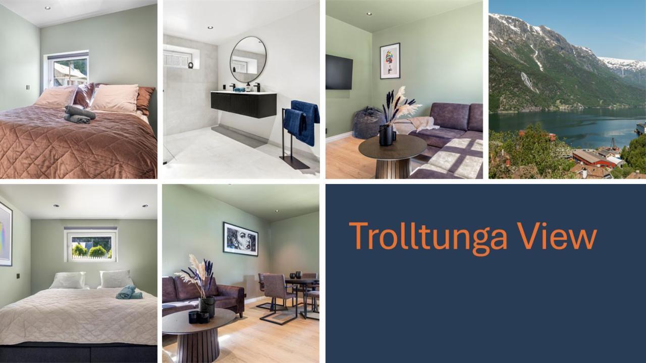 Trolltunga View Apartamento Tyssedal Exterior foto